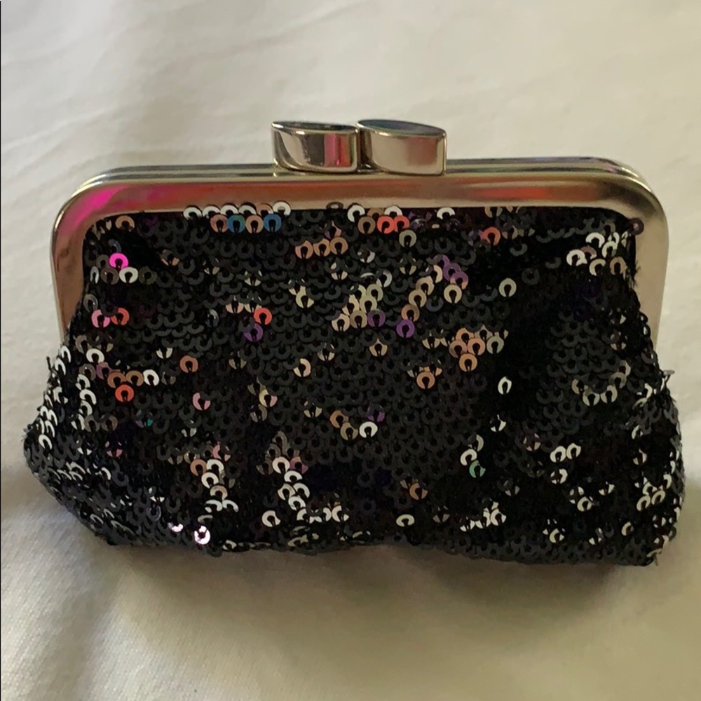 Tiny Sequin Clutch